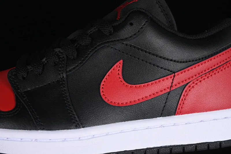 All categories Air Jordan Jordan series basketball shoes Air Jordan 1 Low G version pure original Air Jordan 1 Low AJ1 Joe 1 red and black low-top cultural casual sneakers 553558-067